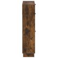 vidaXL Skriňa na topánky HOORN 78 x 24 x 100 cm Kompozitné drevo
