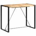 vidaXL Barový stolík 140x70x110 cm masívne mangovníkové drevo