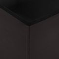 vidaXL Skladacia úložná lavička Hnedá 180 kg 80 L 77 x 38 x 38 cm PVC