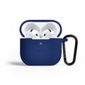 Silikónové puzdro Etteri pre AirPods 4 tmavomodrá