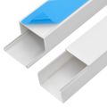 vidaXL Káblový rozvod samolepiaci 100x40 mm 30 m PVC