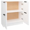vidaXL Komoda biela 60x30x70 cm spracované drevo