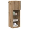 vidaXL Nástenný TV kabinet 30,5 x 30 x 90 cm Remeselný dub