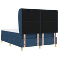 vidaXL Posteľ s pružinovým rámom Modrá 200 x 140 cm látka