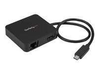 USB-C Travel Dock (DKT30CHD) - Dokovacia stanica - USB-C / Thunderbolt 3 - HDMI - 1GbE - kompatibilný s TAA