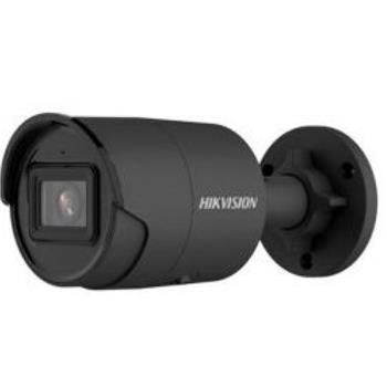 Hikvision 8MPix IP Bullet kamera; IR 40m, mikrofon, IP67, čierna