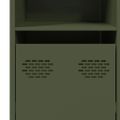 VidaXL Príborník Olive Green 135x39x73,5 cm Oceľ valcovaná za studena