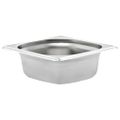 vidaXL Gastronádoby 12 ks, GN 1/6, 65 mm, nehrdzavejúca oceľ