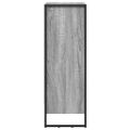 vidaXL Knižnica 60 x 30 x 86,5 cm Kompozitné drevo Sivý Sonoma
