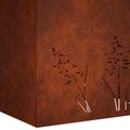 vidaXL Záhradný kvetináč 2 ks Hrdzavý 80 x 20 x 49 cm