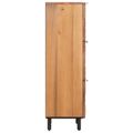 vidaXL Highboard Drevité hnedé dokončenie 40 x 33 x 110 cm