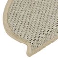 vidaXL Samolepiace nášľapy na schody, sisalový vzhľad 30 ks 65x21x4 cm