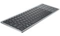 DELL KB740 bezdrátová klávesnice US/ international/ QWERTY Klávesnice, bezdrátová, americké rozložení, QWERTY, cerno-šedá