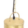 vidaXL Závesná lampa 25 W, mosadzná, okrúhla 48 cm E27