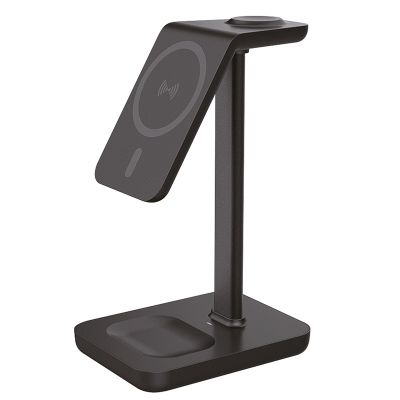 Nabíječka bezdrátová Solight SSWC02 3v1 kompatibilní Qi2, MagSafe