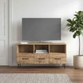 vidaXL TV skrinka 102 x 34,5 x 50 cm Dub artisan Kompozitné drevo