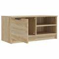 vidaXL TV stolík dub sonoma 80x35x36,5 cm spracované drevo
