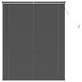 vidaXL Žalúzia Strieborná šedá 150 x 120 cm 25 mm PVC