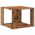 vidaXL konferenčný stolík Old Wood 40x40x30 cm Konštrukčné drevo