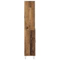 vidaXL Highboard 2 ks Staré drevo 69,5 x 34 x 180 cm