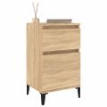 vidaXL Nočné stolíky 2 ks dub sonoma 40x35x70 cm
