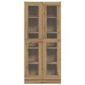vidaXL Vysoká skrinka dub artisan 82,5x30,5x185 cm spracované drevo