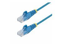 15m Blue Slim CAT6 Ethernet Cable - N6PAT15MBLS