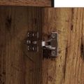 vidaXL Regál na knihy 80 x 30 x 155,5 cm Kompozitné drevo Staré drevo