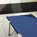 vidaXL Skladacia kempingová posteľ 2 ks Modrá 194 x 62,5 x 42,5 cm