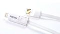 Remax napájací micro-USB kábel 1,2m biely AA-1043