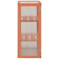 vidaXL Skleník, drevo 75x47x109 cm