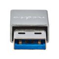 NEDIS PROFIGOLD USB-A/USB 3.2 Gen 1 adaptér/ USB-A zástrčka - USB-C zásuvka/ hliník/ stříbrný/ BOX Adaptér, USB 3.2 Gen1, zástrcka USB - zásuvka USB-C, hliník, stríbrný