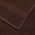 vidaXL Osušky do kúpeľne FROGN 4 ks hnedé 100x150 cm 360 g/m²