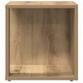 vidaXL Príručný stolík dub artisan 33x33x34 cm kompozitné drevo