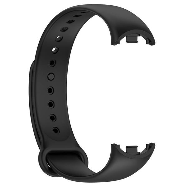 Silicone strap mi band 8/m8 (5). black