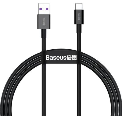 Baseus dátový kábel Superior USB-C 1m 6A 66W čierny