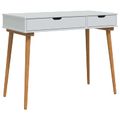 vidaXL Sada toaletného stolíka FAUSKE 5 ks Biela 100 x 50 x 143 cm