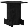 vidaXL Koncový stôl Čierny dub 35,5 x 35 x 40 cm Kompozitné drevo