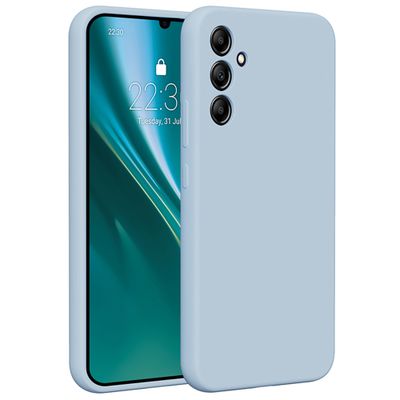 Etteri Silikónové puzdro pre Samsung Galaxy A34 5G svetlo modrá