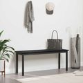 vidaXL lavička Čierny dub 110 x 35 x 45 cm Kompozitné drevo