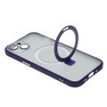 Magnetické kruhové puzdro pre iPhone 13 6,1" fialová