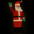 vidaXL Vianočný nafukovací Santa Claus s LED diódami 370 cm