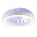 Modee LED okrúhle stropné svietidlo 30W RGB+3CCT 540mm, ventilátor, ovládač (ML-CLRGB-3CCT30W-F2W)