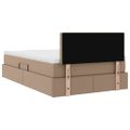 vidaXL Postel s úložným prostorem a matrací Kapsulín 120 x 200 cm