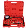 Sada na testovanie tlaku zážihových motorov MECHANIC ENGINE TESTER 20, 0-10 bar, 20 ks SIXTOL