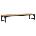 vidaXL Stojan na monitor Dub artisan 85 x 23 x 15,5 cm