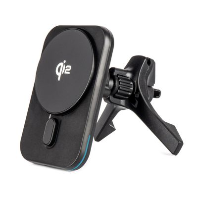 Držiak magnetický s rýchlonabíjačkou do auta Qi2 15W AMiO-04180