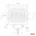 LED pracovné svetlo AWL 15 26 LED COMBO 9-36V AMiO-02429