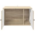 vidaXL Mačka Dom Sonoma 85 x 55 x 50,5 cm Kompozitné drevo
