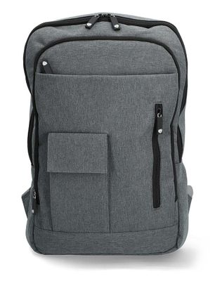 NEDIS batoh na notebook/ 10 - 16 "/ 10 priehradiek/ rozmery 430 mm / 50 mm / 290 mm/ polyester/ sivý Batoh, pre notebook do 10–16", 10 priehradiek, polyester, sivý